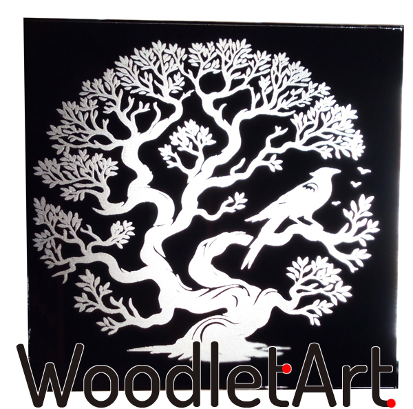 drzewo zycia i rajski ptak